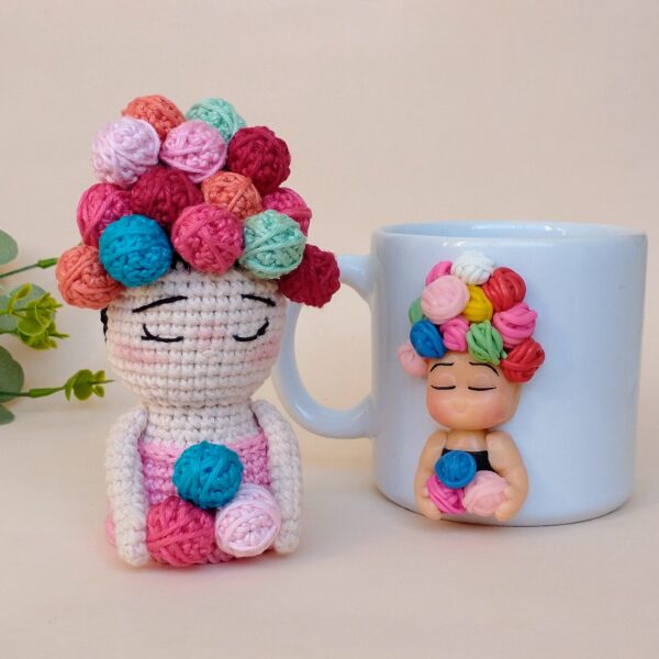 Mulher Enovelada - Receita de Amigurumi em PDF - Image 3
