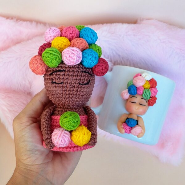 Mulher Enovelada - Receita de Amigurumi em PDF - Image 4
