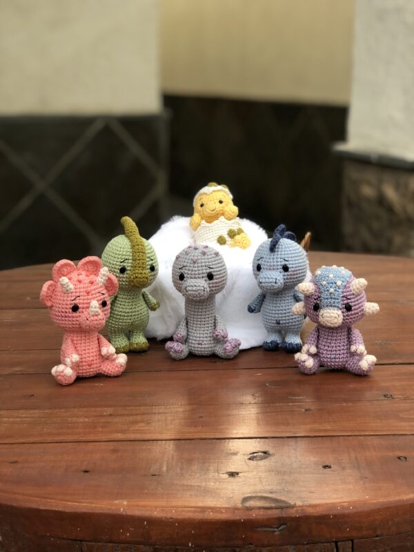 Coleção Bebês Dinos - Receita de Amigurumi em PDF - Image 6