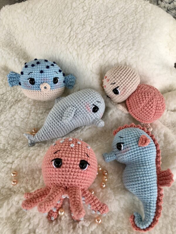 Coleção Bebês Marinhos - Receita de Amigurumi em PDF - Image 4