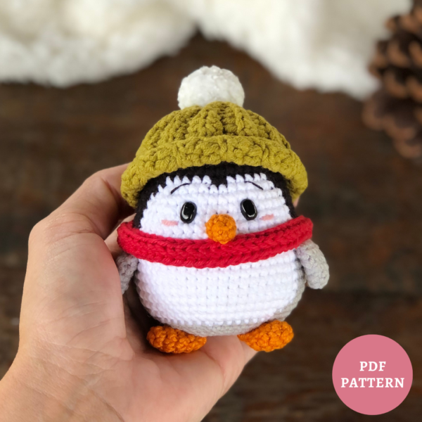 Pinguim Baby - Receita de Amigurumi em PDF