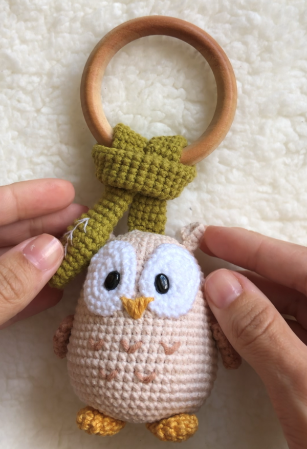 Chocalho Coruja Baby - Receita de Amigurumi em PDF - Image 5