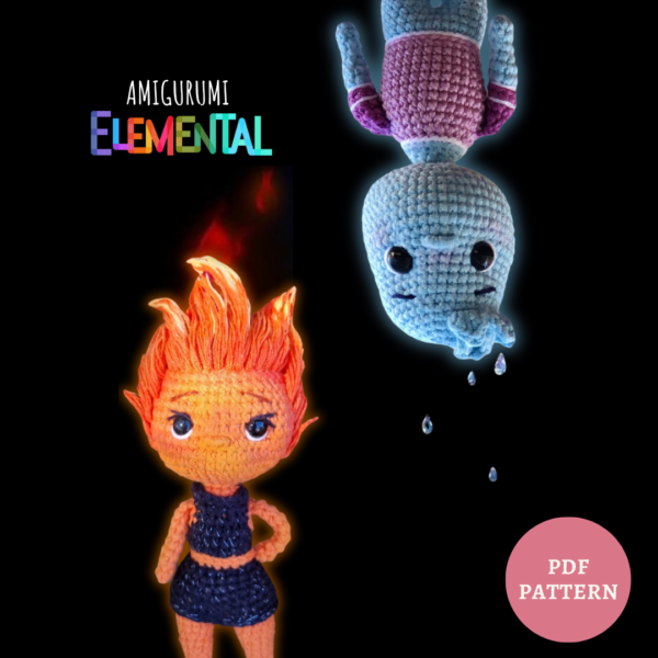 Amigurumi Elemental – Receita de Amigurumi em PDF