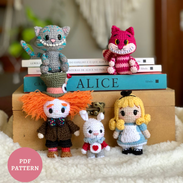 Vó Cininha no País das Maravilhas – Receita de Amigurumi em PDF