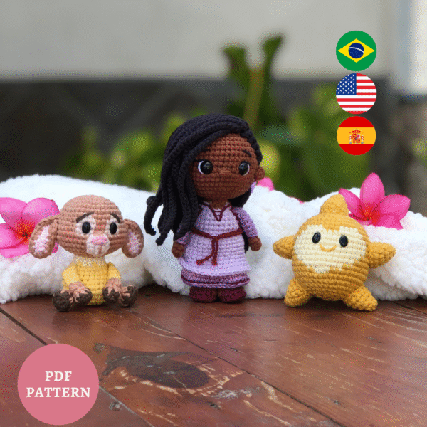 Coleção Wish - Receita de Amigurumi em PDF