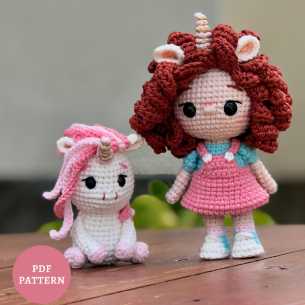 Luni & Nina - Receita de Amigurumi em PDF