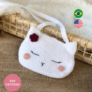 Bolsa Gatinha - Receita de Amigurumi em PDF