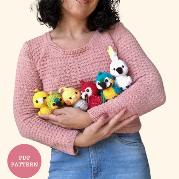 Coleção Psita – Receita de Amigurumi em PDF