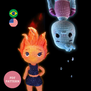 Amigurumi Elemental – Receita de Amigurumi em PDF