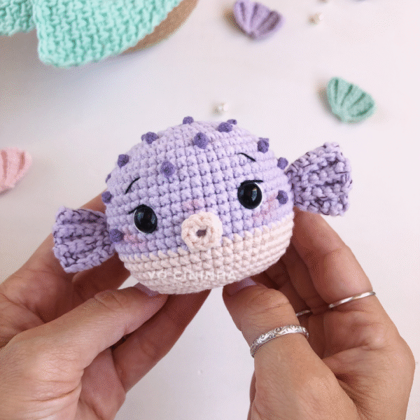 Coleção Piticos Marinhos - Receita de Amigurumi em PDF - Imagem 4