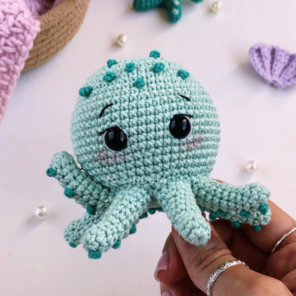 Coleção Piticos Marinhos - Receita de Amigurumi em PDF - Imagem 3