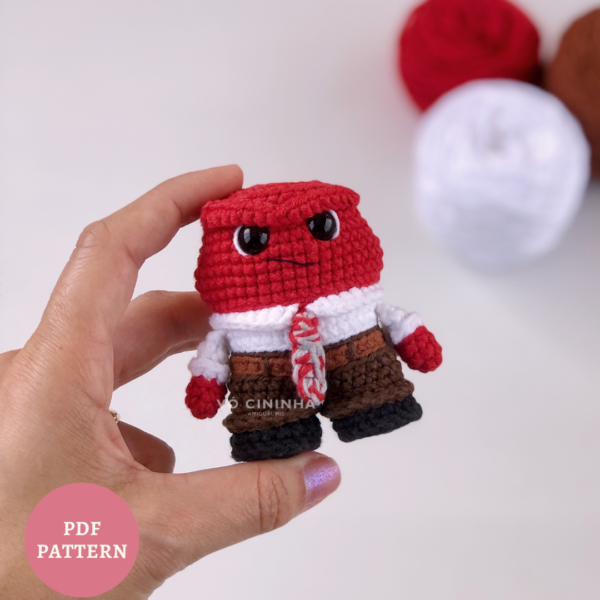 Raiva – Receita de Amigurumi em PDF