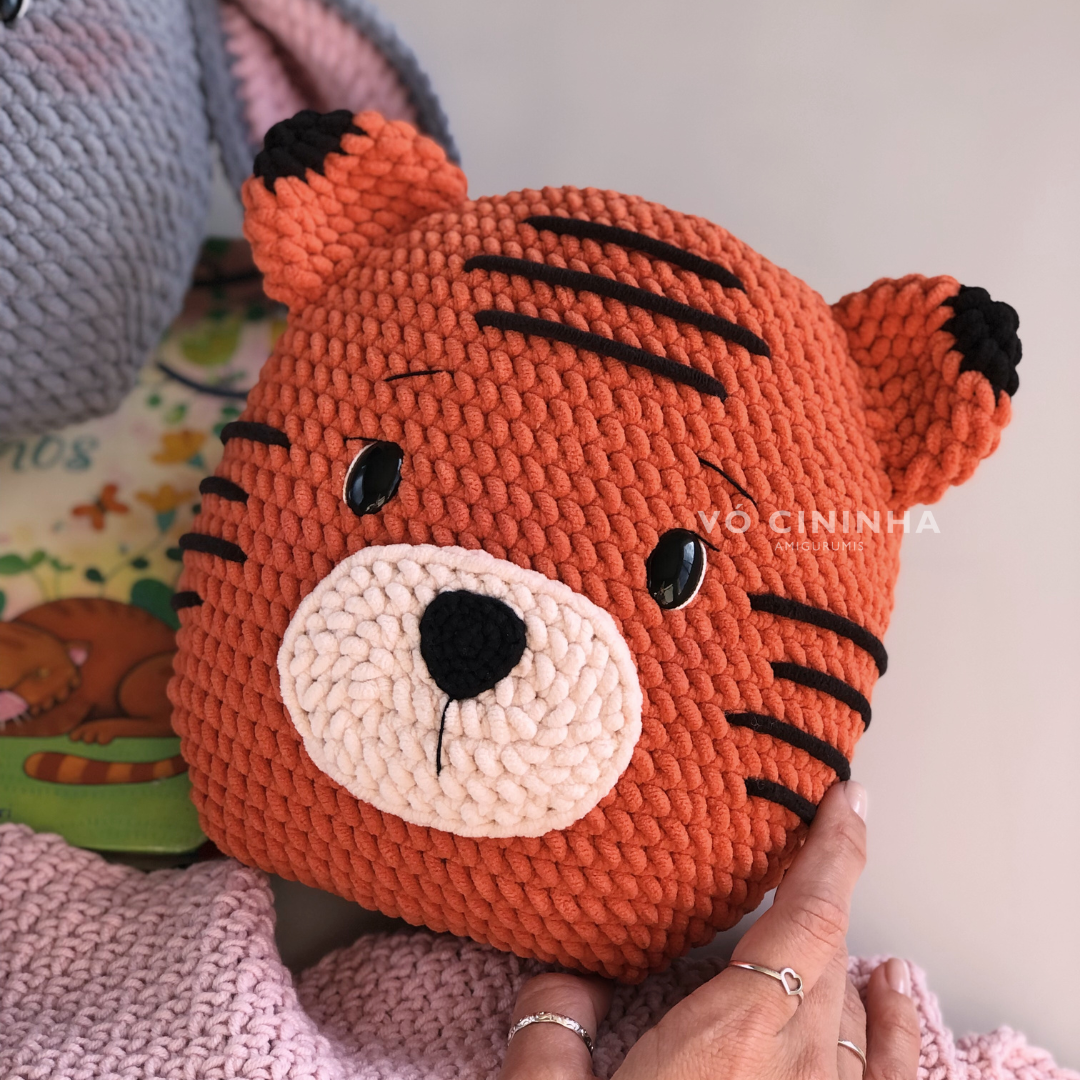 Almofadas Safari Parte II – Receita de Amigurumi em PDF - Imagem 4
